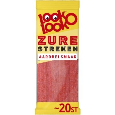 Look O Look Zure Streken Aardbei 125g