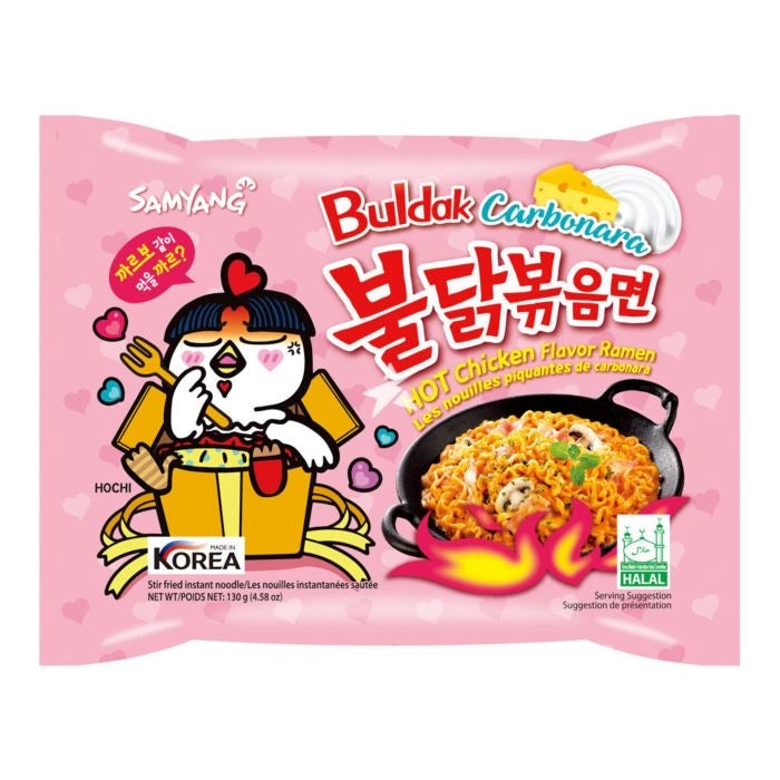 Samyang Buldak Noodles Carbonara 140g