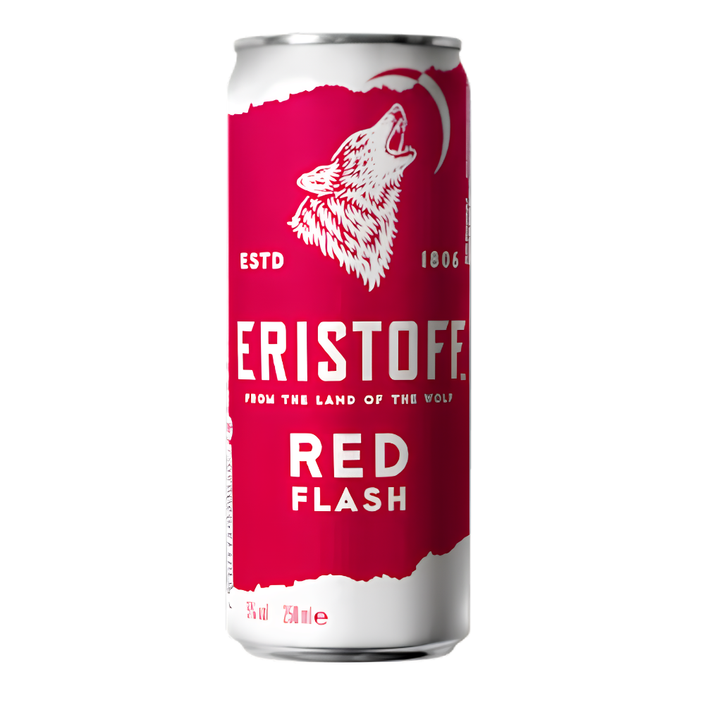 Eristoff Red Flash 250ml 5%