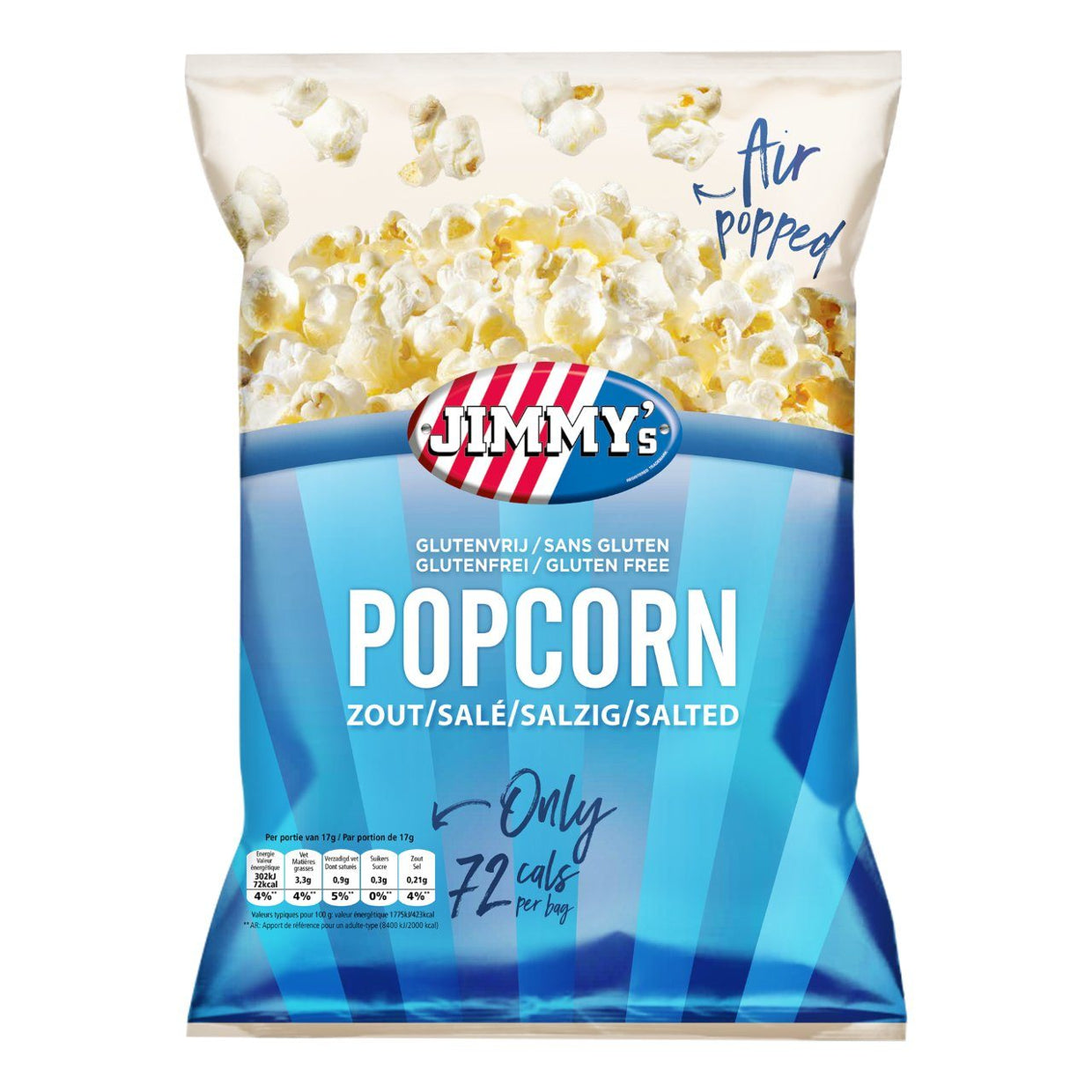 Jimmy’s Popcorn Zout Mini